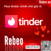 Tài khoản tinder platinum, tinder gold giá rẻ, chính chủ