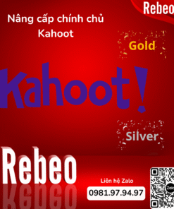Nâng cấp Kahoot giá rẻ tại Rebeo Shop