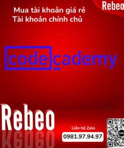 Mua tài khoản Codecademy giá rẻ, tài khoản chính chủ