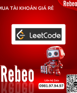 Nâng cấp tài khoản LeetCode giá rẻ tại Rebeo shop