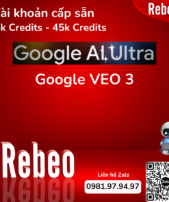 Tài khoản cấp sẵn Google AI Ultra Veo 3 giá rẻ - Rebeo shop