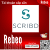Tài khoản cấp sẵn Scribd Premium 01 tháng giá rẻ - Rebeo shop