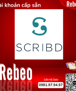 Tài khoản cấp sẵn Scribd Premium 01 tháng giá rẻ - Rebeo shop