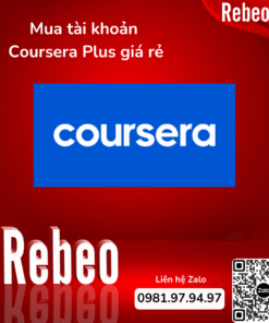 Nâng cấp chính chủ Coursera Plus giá rẻ
