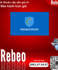 Mua tài khoản cấp sẵn Hotspot Shield Premium giá rẻ