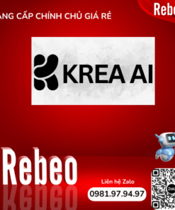 Mua Tài Khoản Krea AI Basic 1 Tháng Chính Chủ Giá Siêu Rẻ - Rebeo Shop