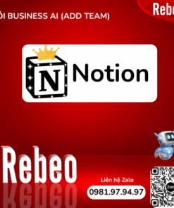 Tài Khoản Notion Business AI Add Team Giá Rẻ - Rebeo Shop