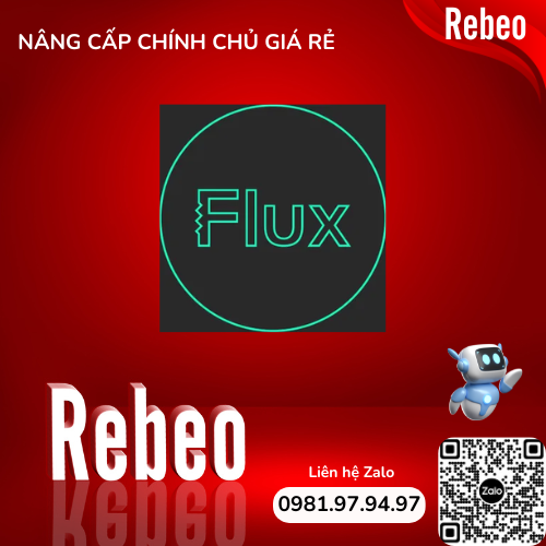 Mua Tài Khoản Flux AI 1 Tháng Chính Chủ Giá Siêu Rẻ - Rebeo Shop