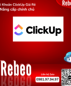Tài Khoản Chính Chủ ClickUp Giá Rẻ 1 Tháng - Rebeo Shop