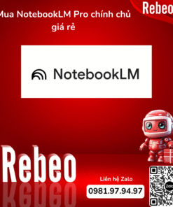 Mua Tài Khoản NotebookLM Pro giá rẻ