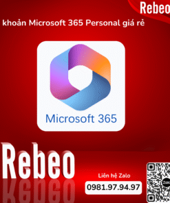 Office 365 Personal , Microsoft 365 giá rẻ 12 tháng, uy tín tại Rebeo Shop