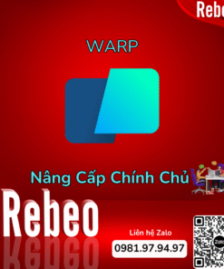Tài Khoản Warp 1 Tháng Chính Chủ Siêu Rẻ - REBEO Shop