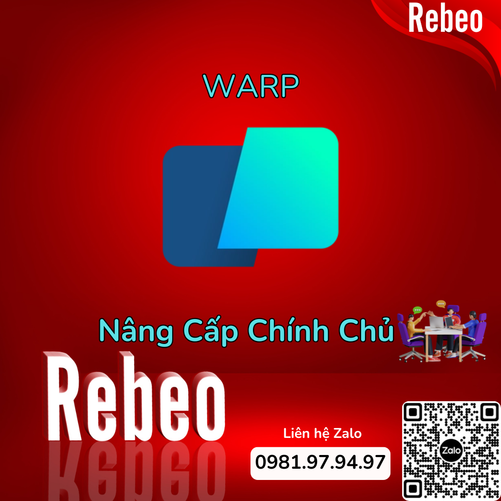Tài Khoản Warp 1 Tháng Chính Chủ Siêu Rẻ - REBEO Shop