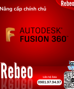 Nâng Cấp Tài Khoản Fusion 360 Chính Chủ 12 Tháng, Giá Rẻ Uy Tín Tại Rebeo Shop