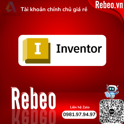 Nâng Cấp Tài Khoản Inventor Chính Chủ 12 Tháng, Giá Rẻ Uy Tín Tại Rebeo Shop