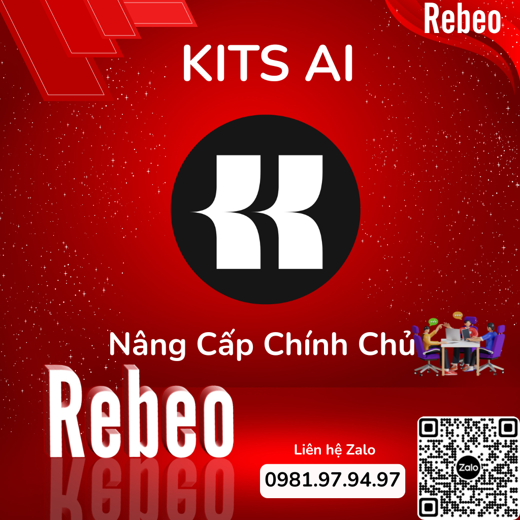 Tài Khoản Chính Chủ Kits AI 1 Tháng Gía Rẻ - Rebeo Shop