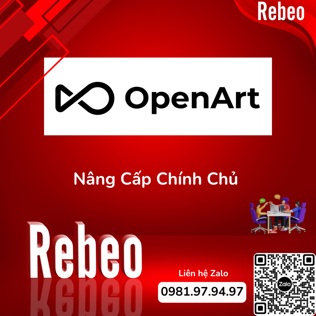Tài Khoản Chính Chủ Openart AI 1 Tháng Giá Siêu Rẻ - REBEO Shop