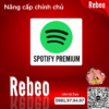 Mua Tài Khoản Spotify Premium Individual 2 tháng, 4 tháng  Giá Rẻ Chính chủ -Rebeo Shop