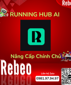 Mua Tài Khoản Running Hub AI Chính Chủ Siêu Uy Tín , 1 Tháng Giá Rẻ - REBEO Shop