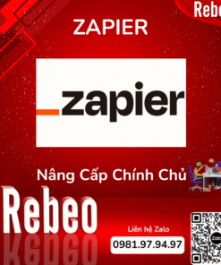 Tài Khoản Zapier Chính Chủ Giá Rẻ- REBEO Shop