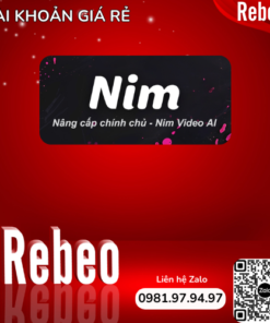 Tài Khoản Nim Video AI Chính Chủ 1 Tháng Giá Rẻ - REBEO Shop