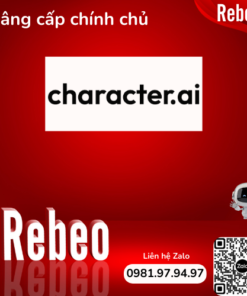Mua Tài Khoản Character AI Chính Chủ 1 Tháng giá rẻ - REBEO Shop