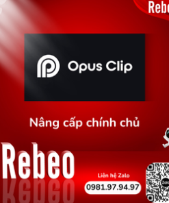 Mua Tài Khoản Opus Clip Giá Rẻ, Nâng Chính Chủ 1 Tháng - Rebeo Shop