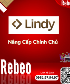 Gói Tài Khoản Lindy Pro Nâng Cao 1 Tháng Tại Rebeo Shop - Trợ Lý AI Hỗ Trợ Quản Lý Công Việc Văn Phòng Hiệu Quả