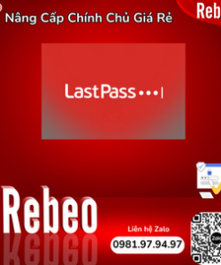 Mua Tài Khoản LastPass Giá Rẻ, Nâng Chính Chủ 12 Tháng - Rebeo Shop