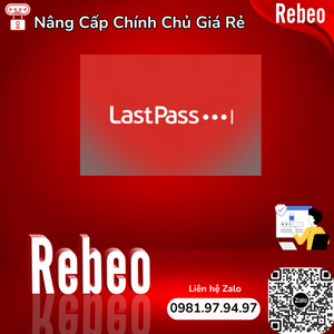 Mua Tài Khoản LastPass Giá Rẻ, Nâng Chính Chủ 12 Tháng - Rebeo Shop