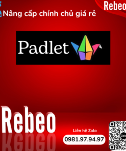 Tài Khoản Padlet Chính Chủ Gold & Platinum 12 Tháng - Rebeo Shop